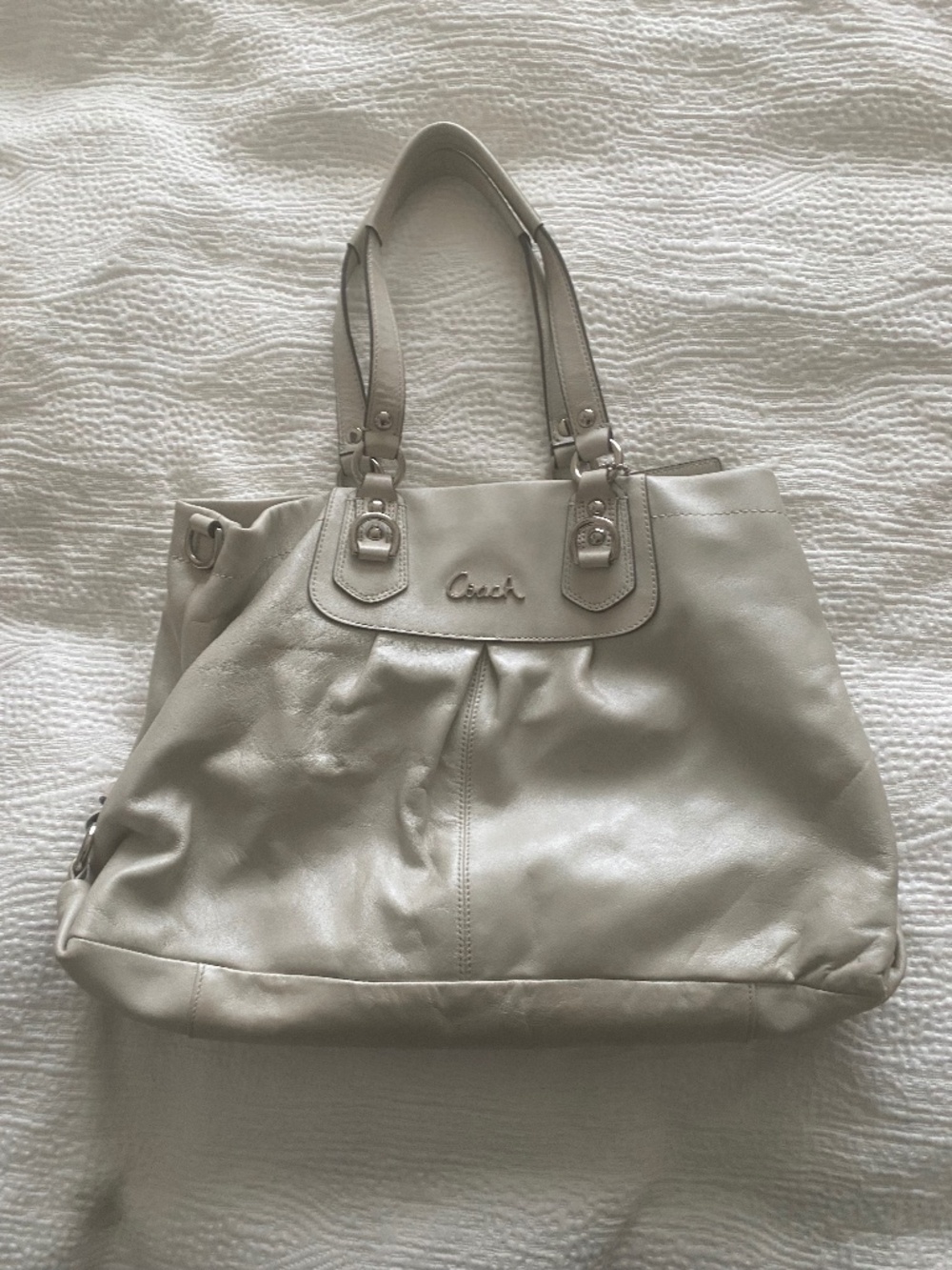 Coach Soft Leather Tote Bag